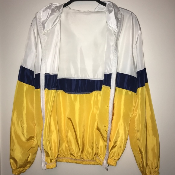 SHEIN Colour Block Windbreaker - Picture 9 of 10